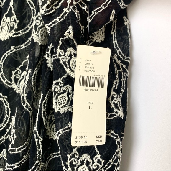 Anthropologie Sheer Mini Dress - Picture 9 of 13